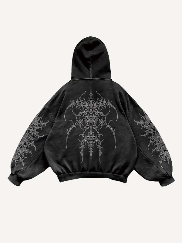 Casual Print Sweater