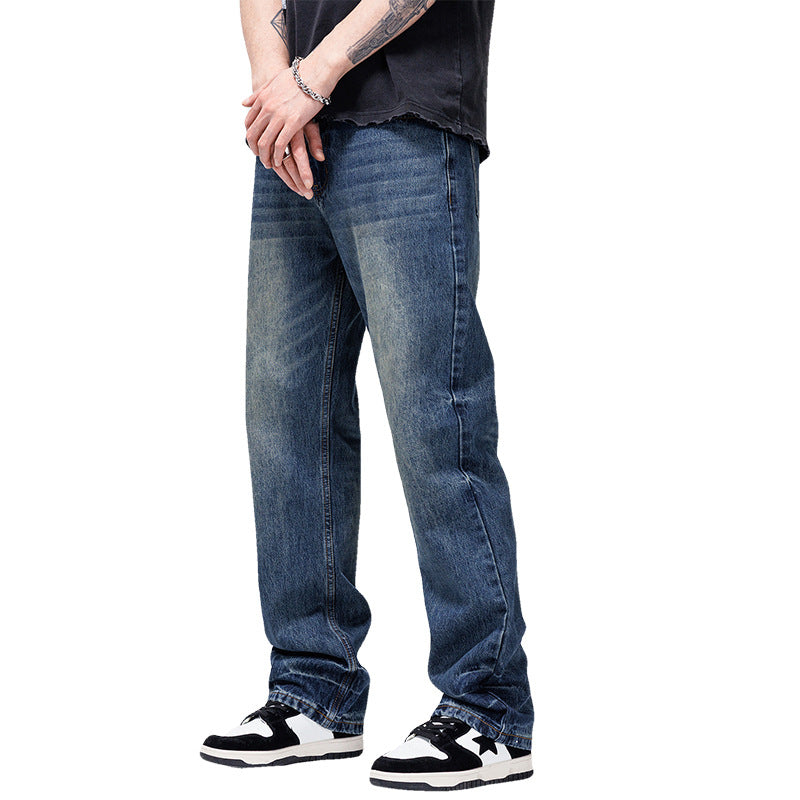 Washed Denim Jeans
