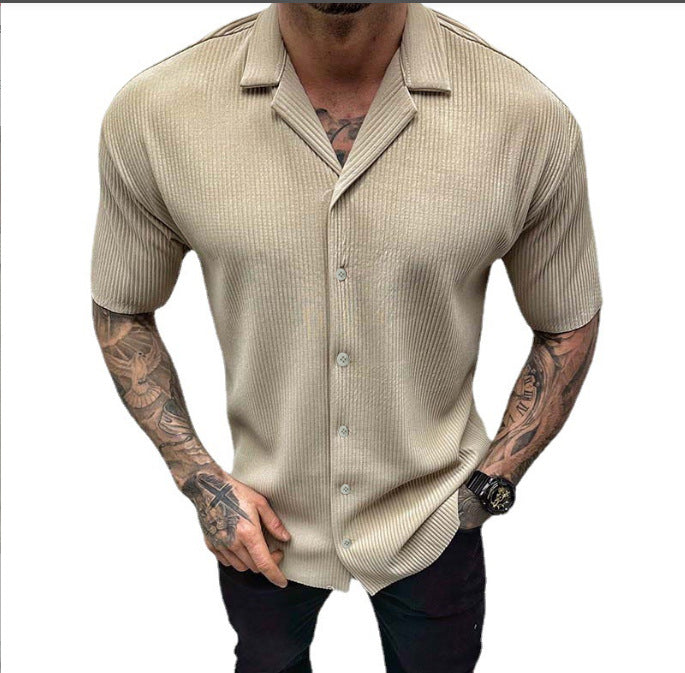 Short Sleeve Cardigan Shirt