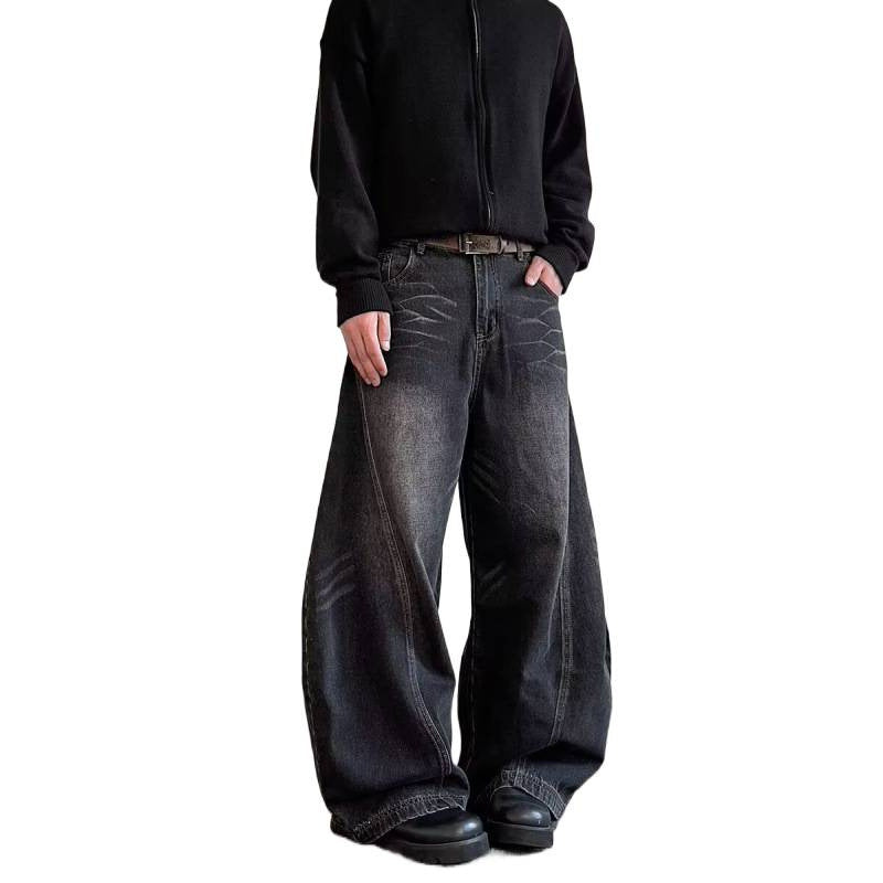 Wide Leg Denim Jeans