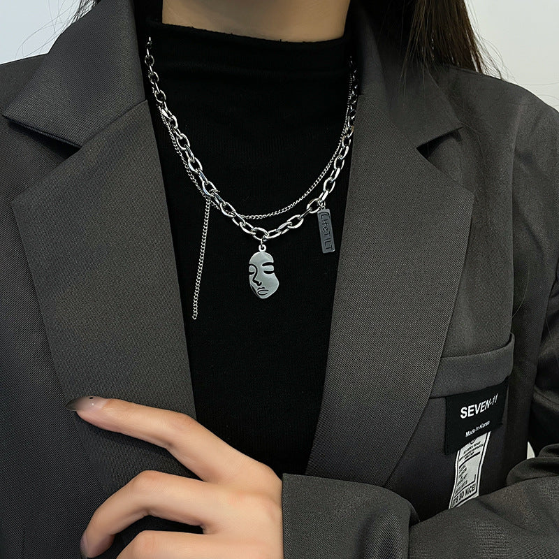 Hip Hop Portrait Necklace