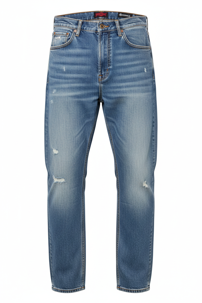 Retro Street Jeans - Front View