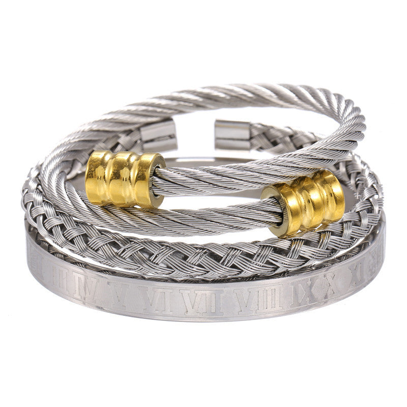 Roman Rope Bracelet Set
