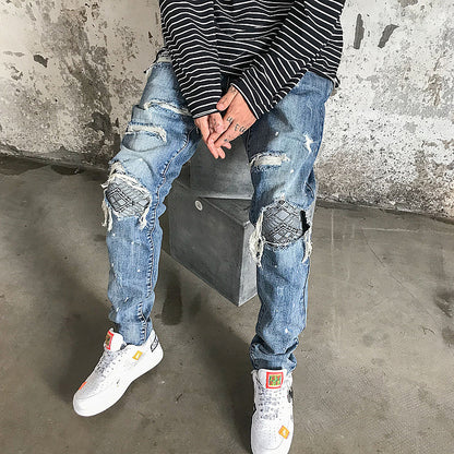 High Street Broken Jeans