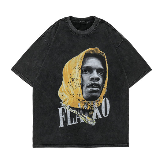 Washed Bandana Portrait Tee