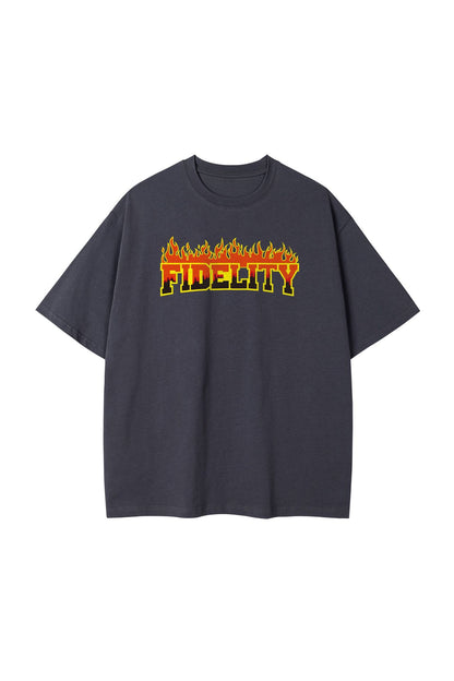 Flame Pure Cotton Casual Tee