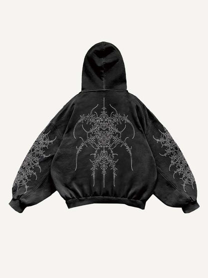 Casual Print Sweater