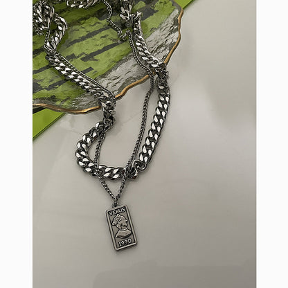 Queen Portrait Necklace