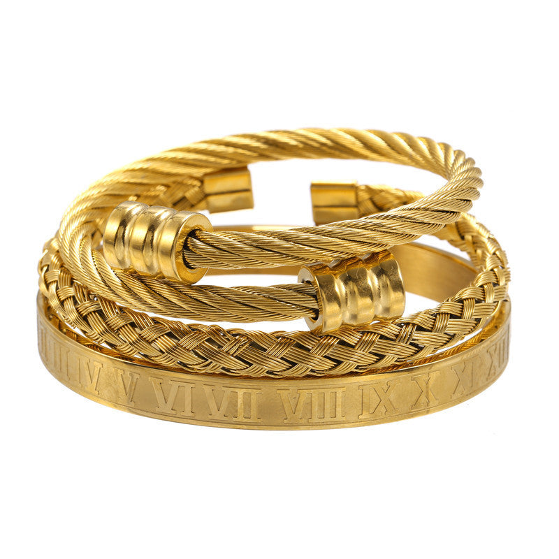 Roman Rope Bracelet Set