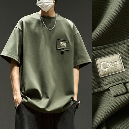 "C-Drive" Waffle Knit Tee