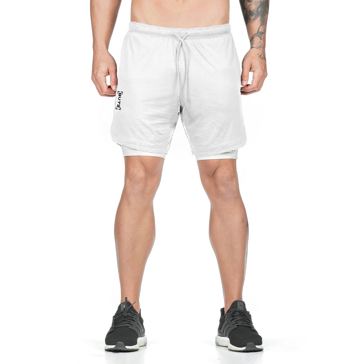 Pocket Compression Shorts front view