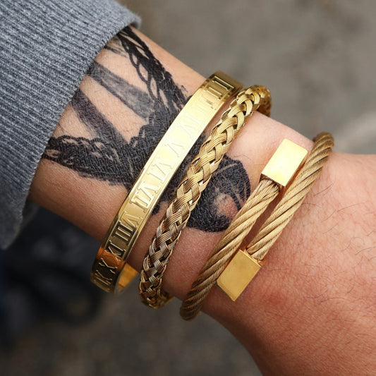Roman Rope Bracelet Set