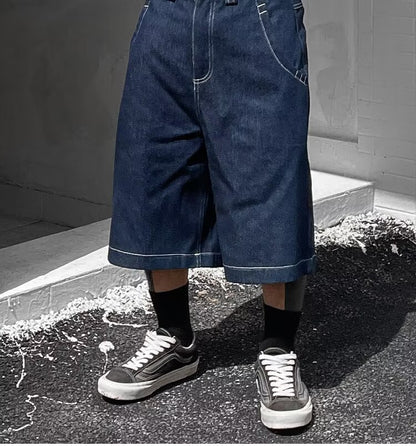 Loose-Fit West Coast Denim Shorts