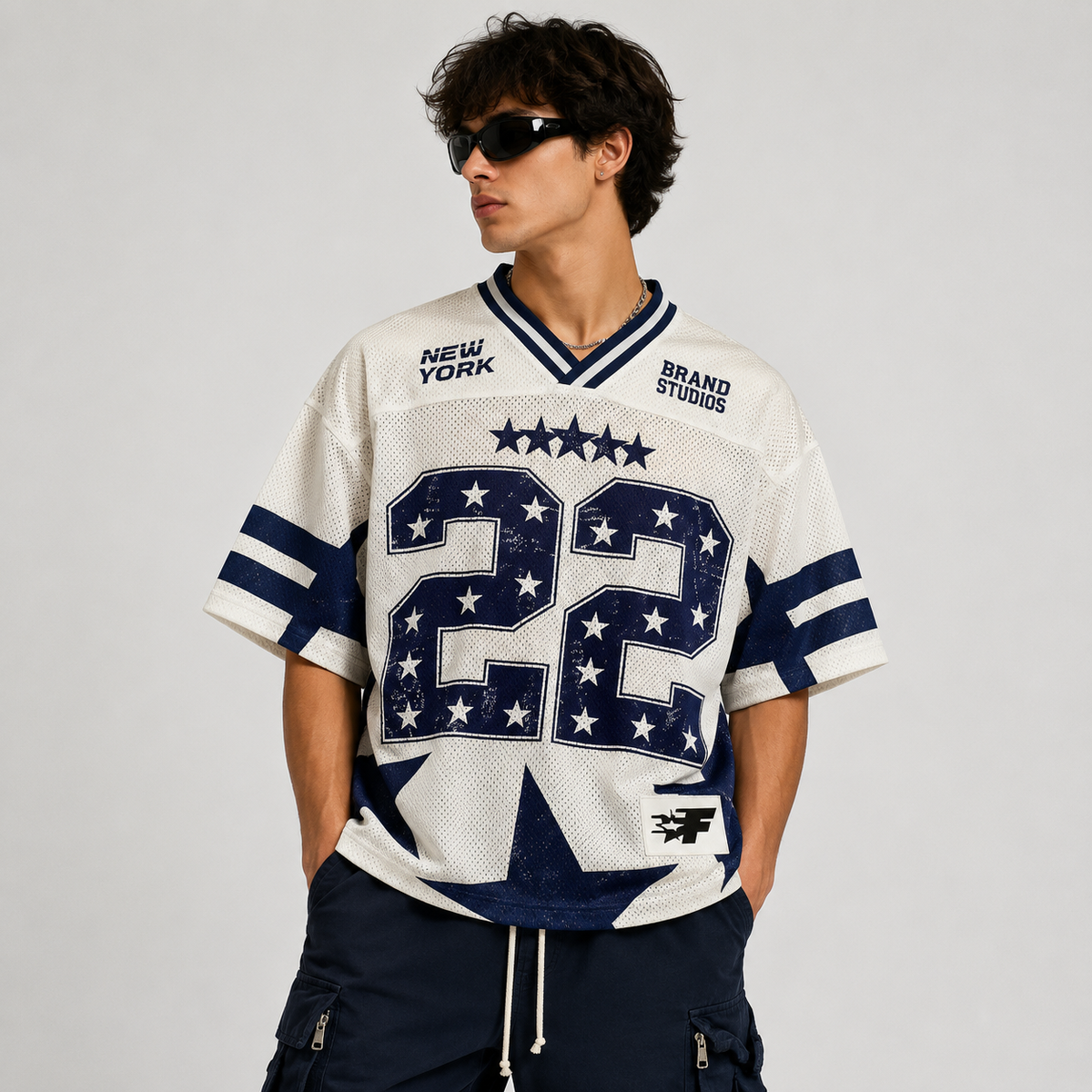 Varsity Mesh Tee Novien Apparel