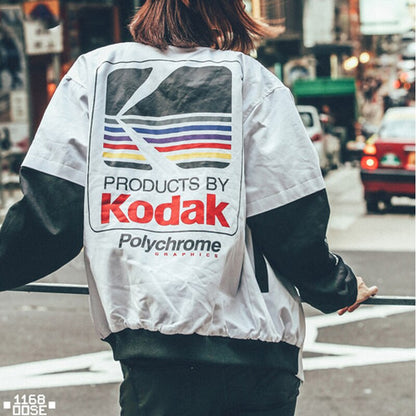 Graphic Varsity Jacket
