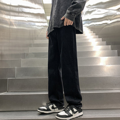 High Street Retro Straight Jeans