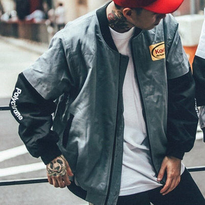 Graphic Varsity Jacket
