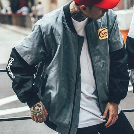 Graphic Varsity Jacket