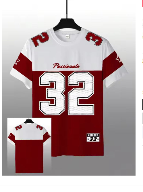 digital print casual sports t-shirt