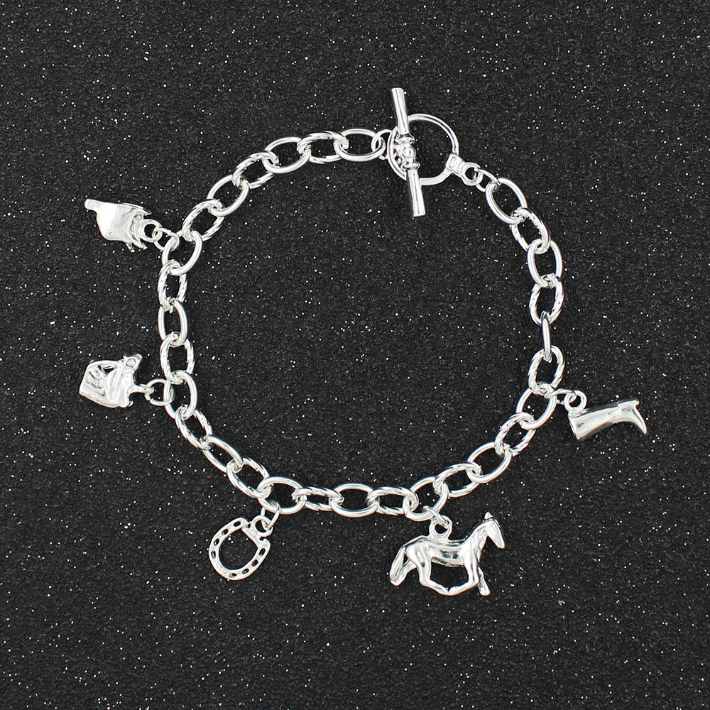 Horse Charm Bracelet