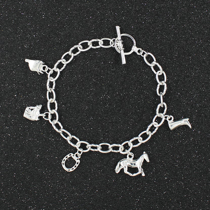 Horse Charm Bracelet
