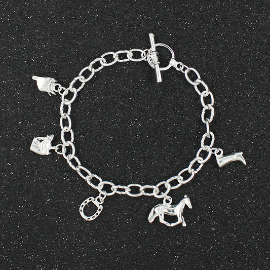 Horse Charm Bracelet