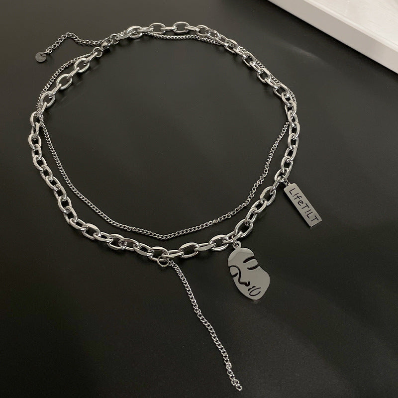 Hip Hop Portrait Necklace