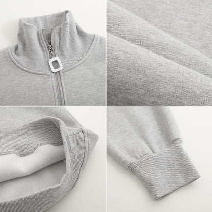 Oversized Quarter Zip Sweater
