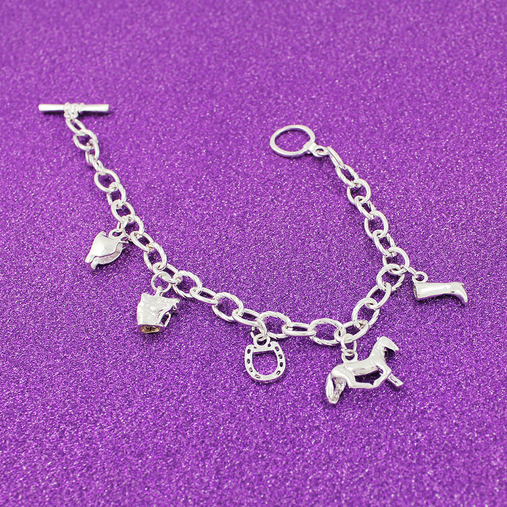 Horse Charm Bracelet