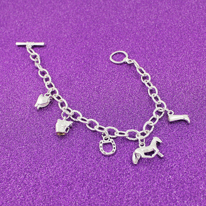 Horse Charm Bracelet