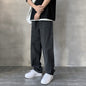Washed Wide Leg Straight Jeans