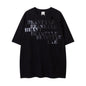 Distressed Letter Tee