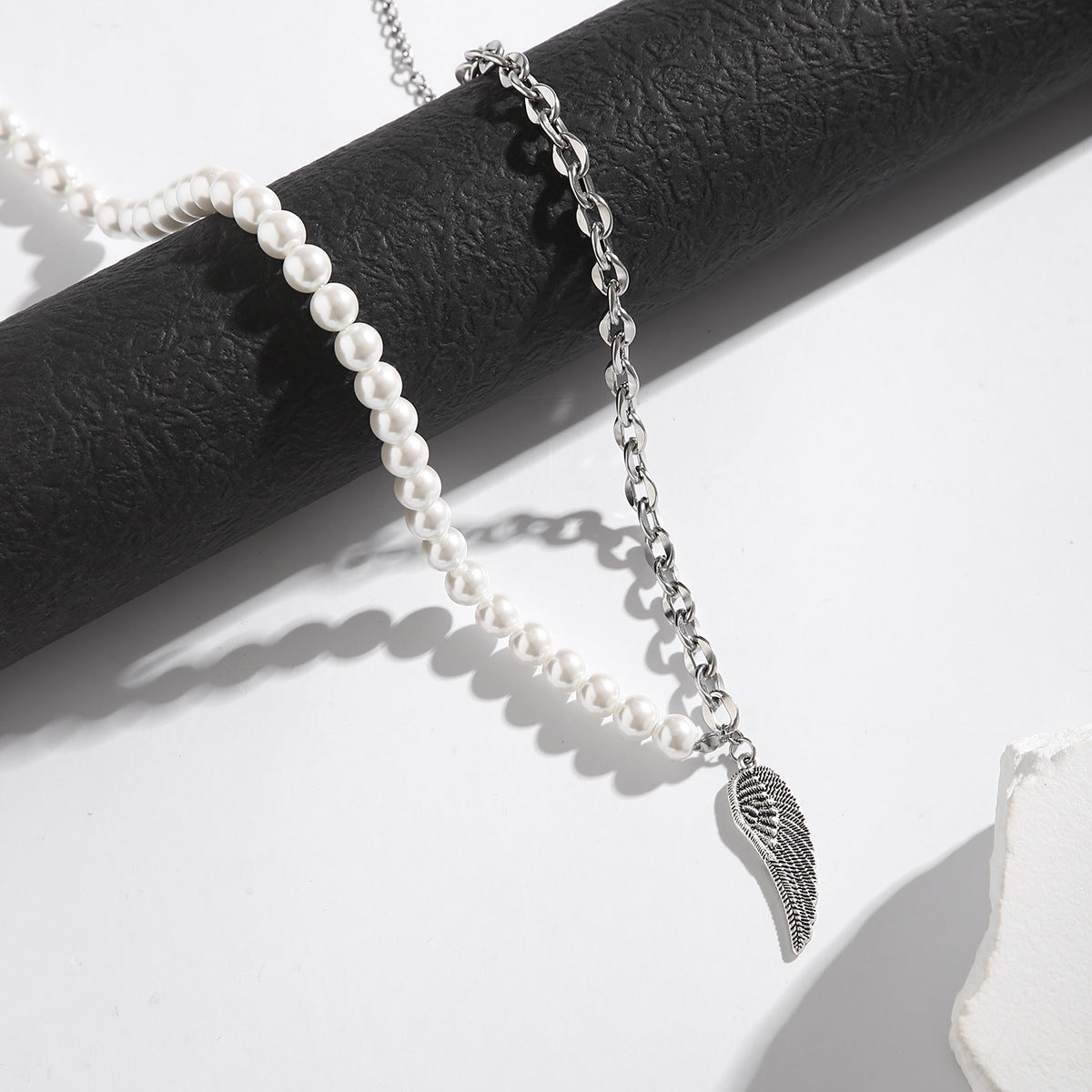 Pearl Stitch Necklace