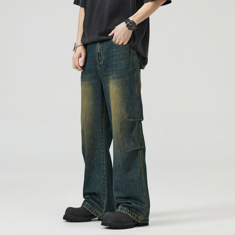 Washed Loose Fit Jeans