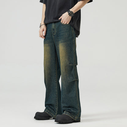 Washed Loose Fit Jeans