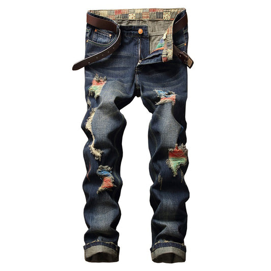 Paint Splatter Jeans