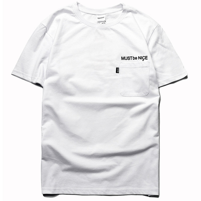 Cotton loose short sleeve T-shirt