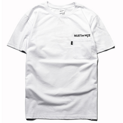 Cotton loose short sleeve T-shirt
