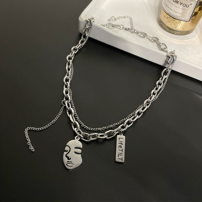 Hip Hop Portrait Necklace