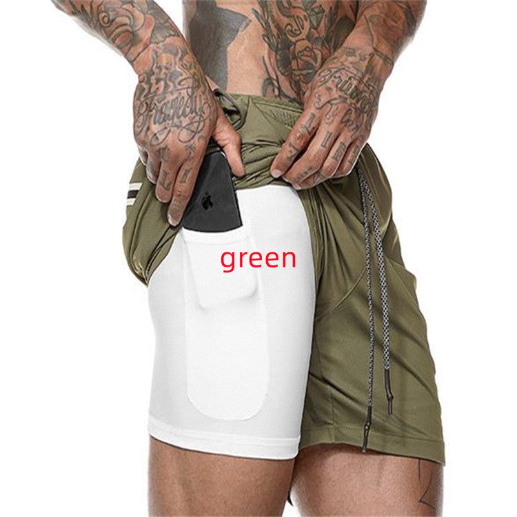 Pocket Compression Shorts front view