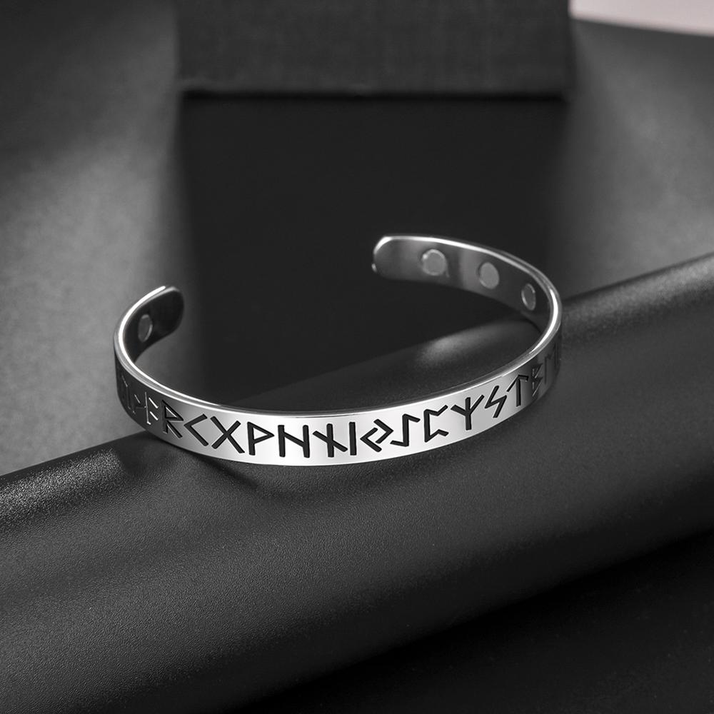 Rune Magnetic Bracelet
