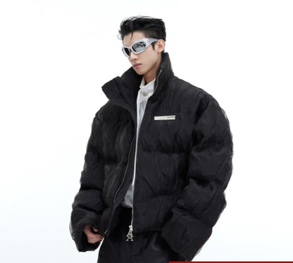 Pleated Puffer Jacket