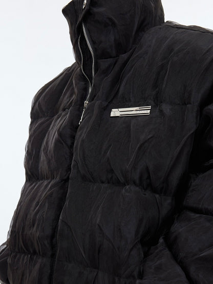 Pleated Puffer Jacket