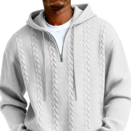 Half-Zip Hooded Sweatshirt
