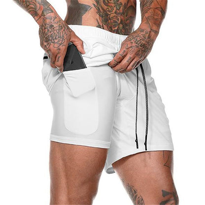 Pocket Compression Shorts front view