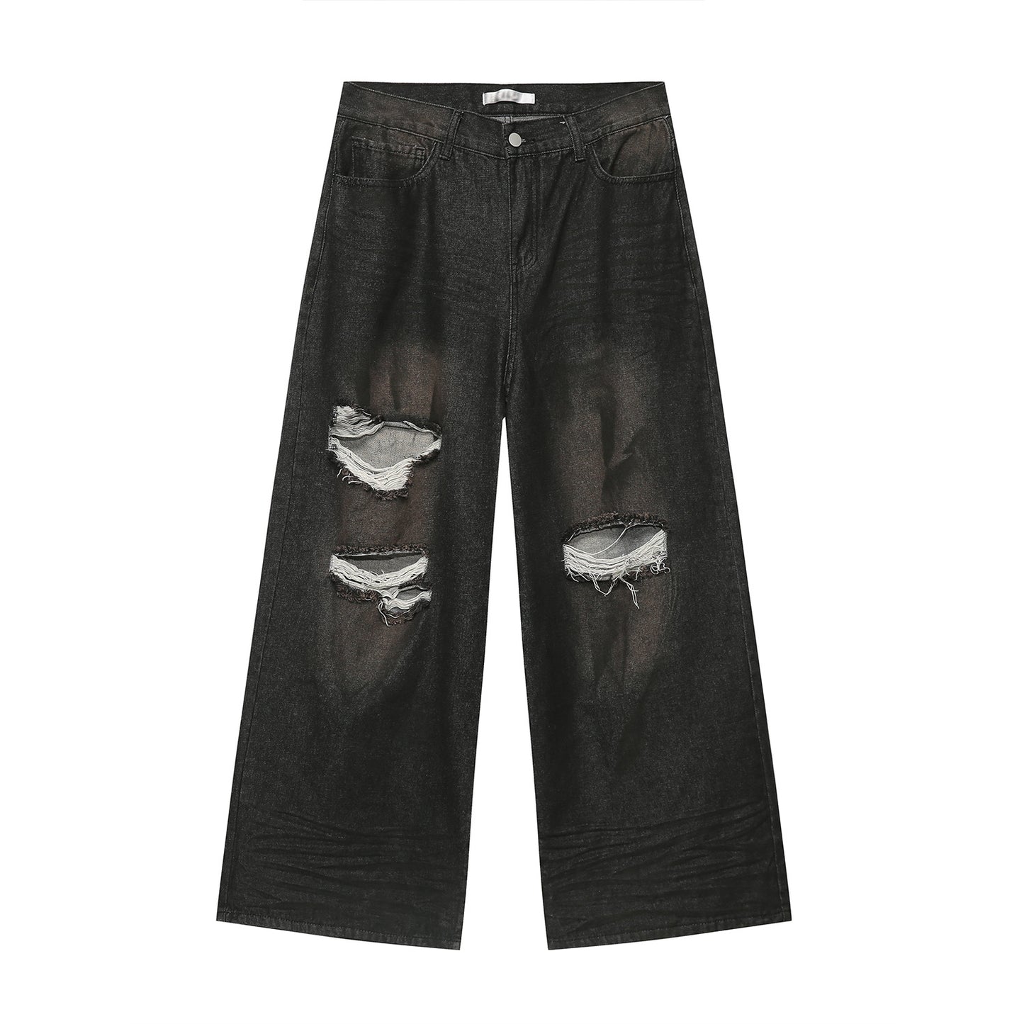 Distressed Oversize Jeans