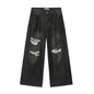 Distressed Oversize Jeans