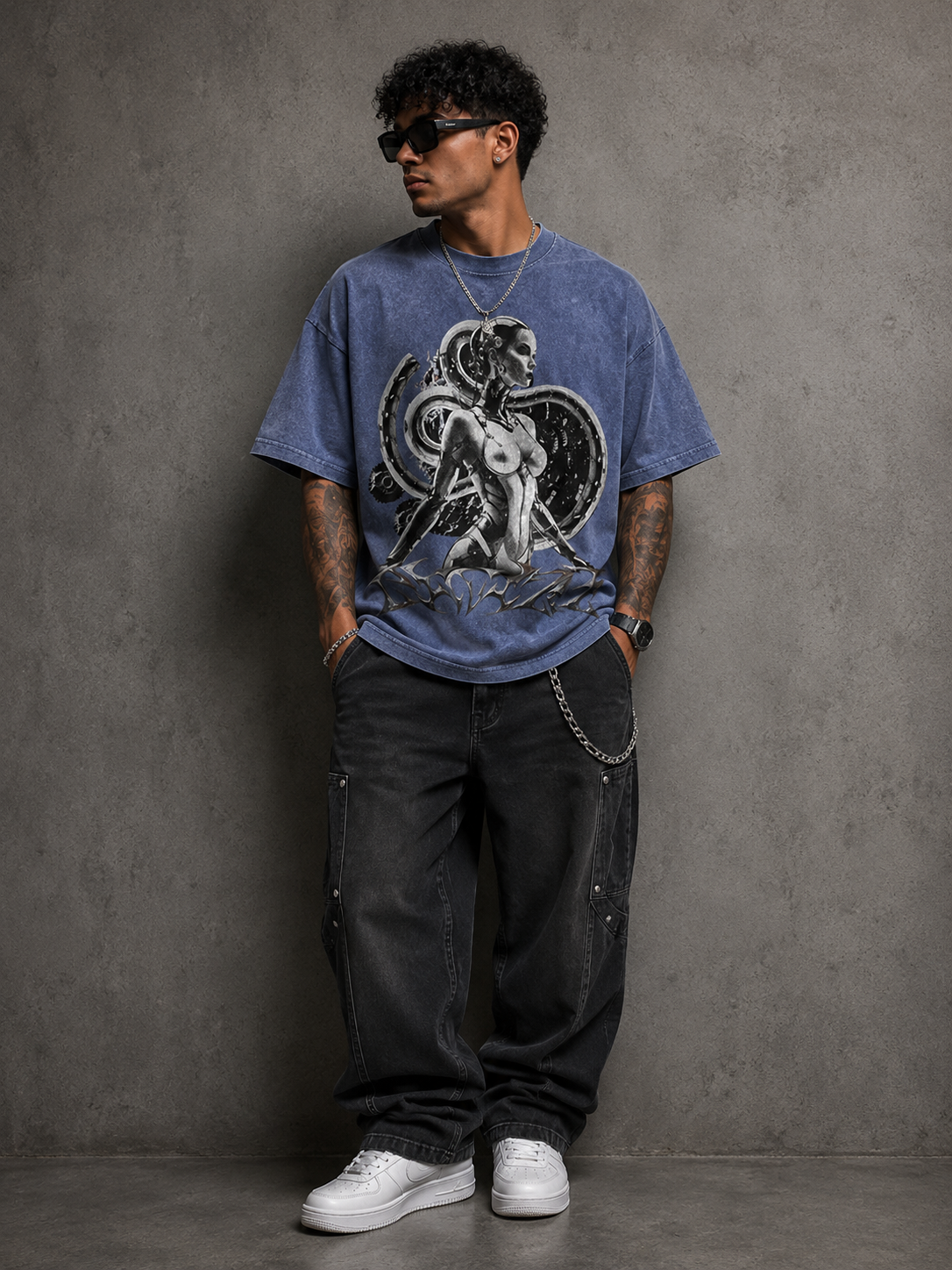 Cybernetic Oversized Tee