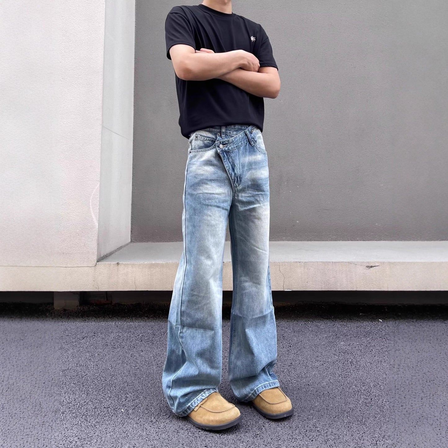 Retro Washed Jeans