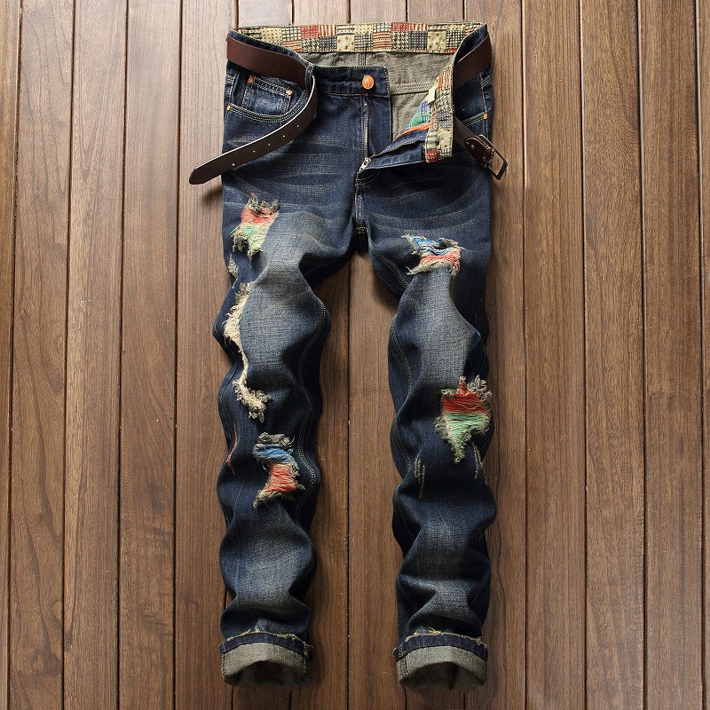 Paint Splatter Jeans